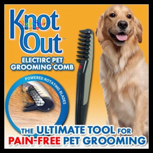 Knot Out Electric Pet Grooming Comb